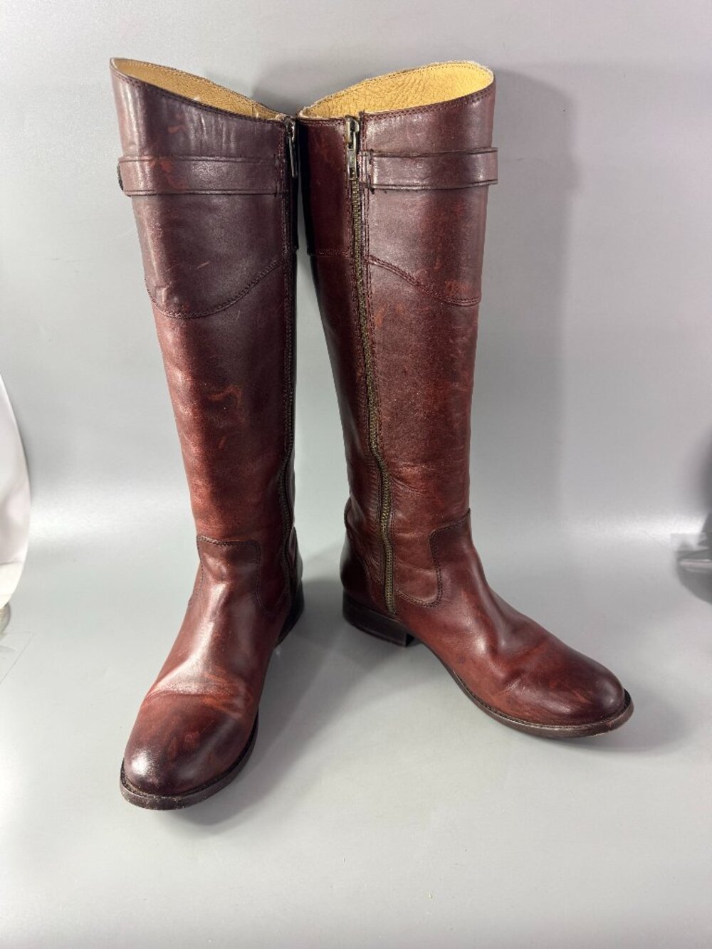 Frye Women's Molly Button Tall Knee High Boot, Size 6 B